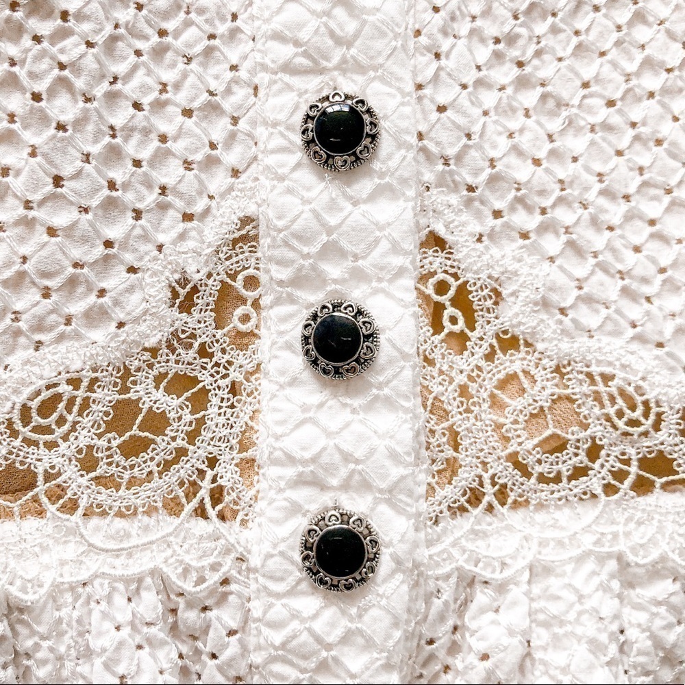 THE Kooples Button up lace layered dress - Picture 10 of 15
